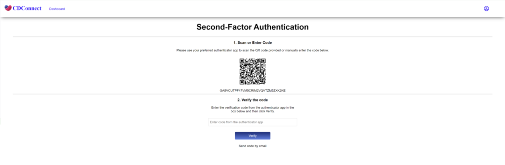 CDConnect Second-Factor Authentication