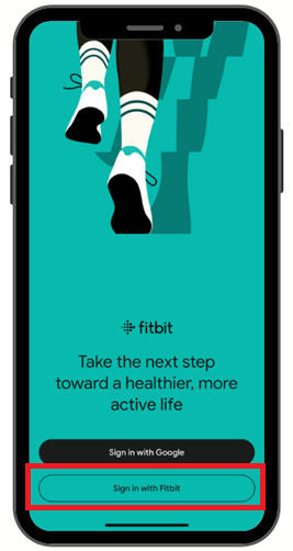 Fitbit sign in