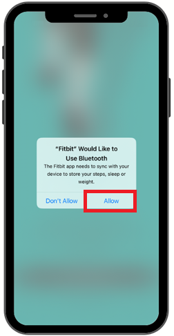 Fitbit use Bluetooth to connect to phone